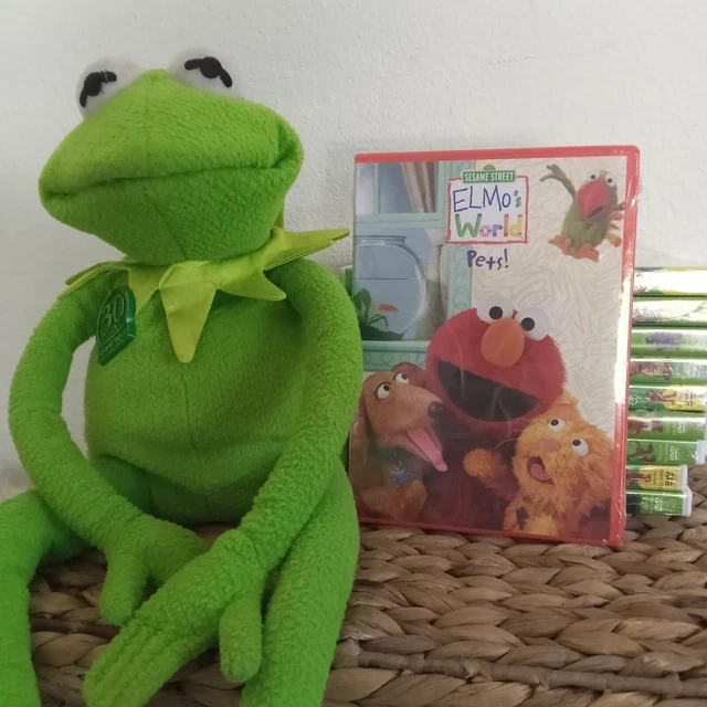 SESAME STREET ELMO'S WORLD PETS Brand New DVD Sealed Elmo Animals EUR