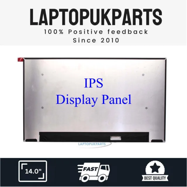 Compatible For Dell P/N: 0HN4TM 14" IPS LED LCD Laptop Screen FHD Display 30Pin
