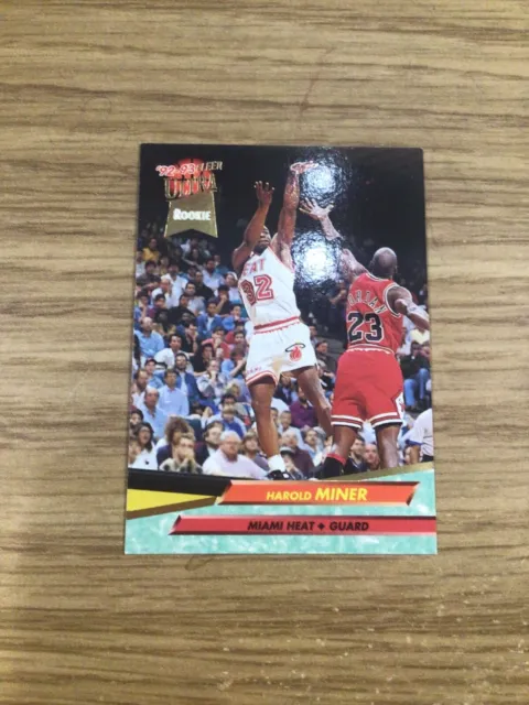 NBA Basketball Trading Card 1992 Fleer Ultra Heat Miner