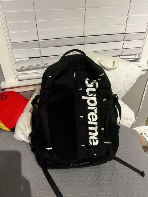 Supreme Cordura Black Backpack Bogo SS17 100% Authentic Rare Great Condition