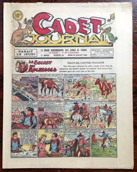 Cadet journal (1946) 10  (Liquois) (Neuf)