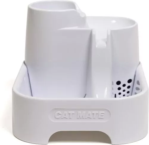 Cat Mate 2L Pet Water Fountain, Cat Fountain for Cats and Small Dogs