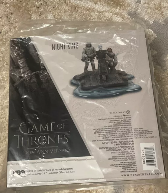 Department 56 Game of Thrones Village Night King Figur 6009724 Neu im Karton