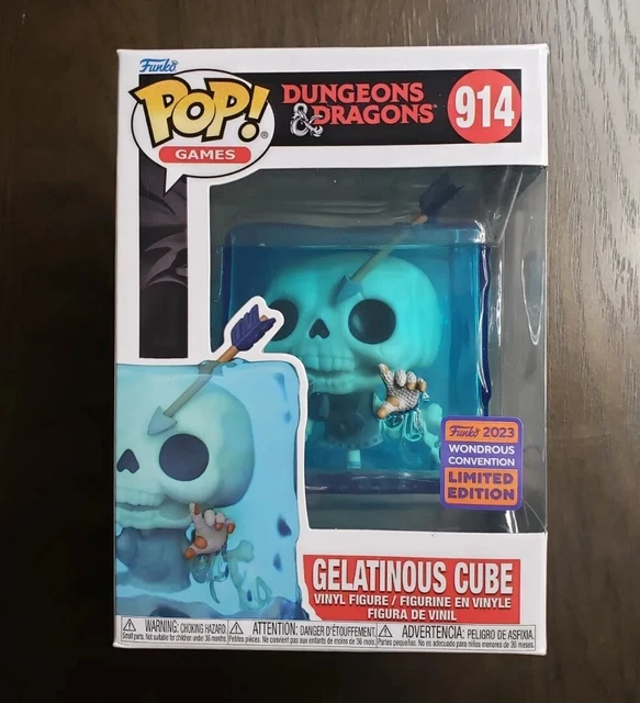 FUNKO POP DUNGEONS & Dragons GELATINOUS CUBE 914 Wonder Con EXCLUSIVE