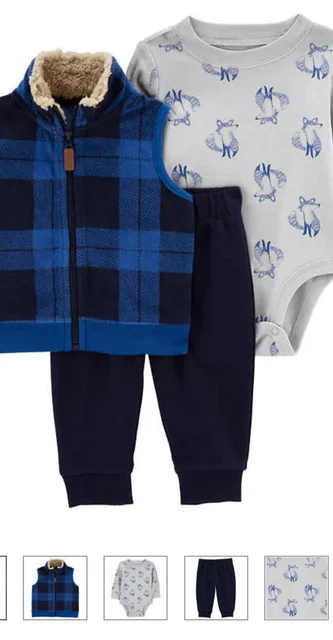 carters baby boy 3pc 18M