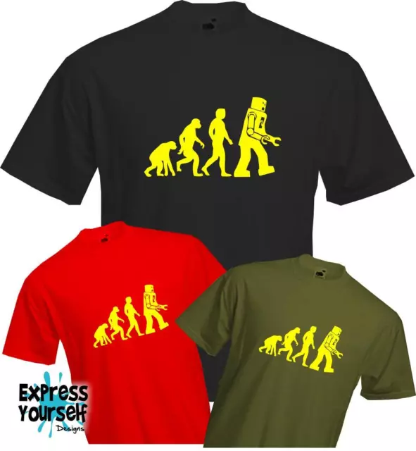 Evolution to Robot - Big Bang Theory - Sheldon Cooper - Funny - Quality T-shirt