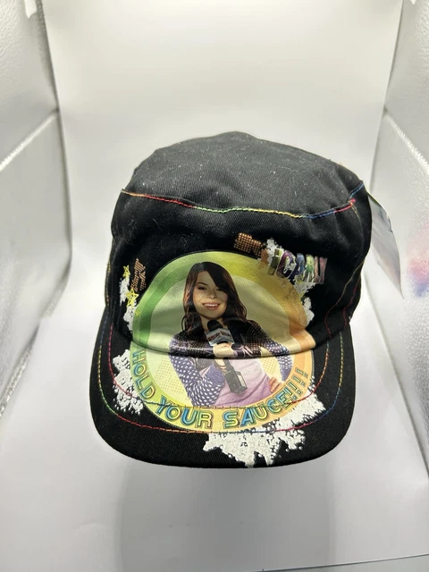 Casquette De Baseball ICarly Nickelodeon Pour Enfant, Ajustable, Neuve Avec étiquettes, Logo Cousu Et Strass