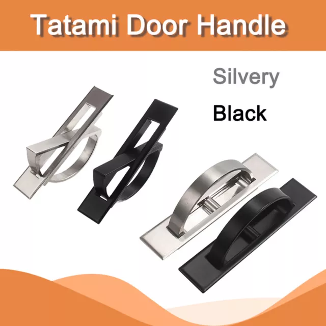 Tatami Hidden Door Handle Floor Cabinet Furniture Recessed Flush Pull Zinc Alloy