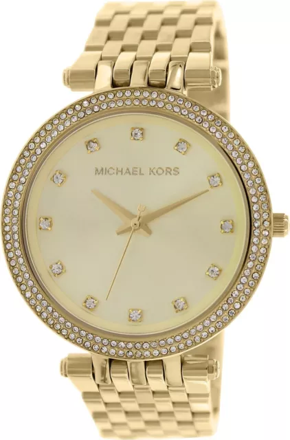 Mk store rhinestone watch
