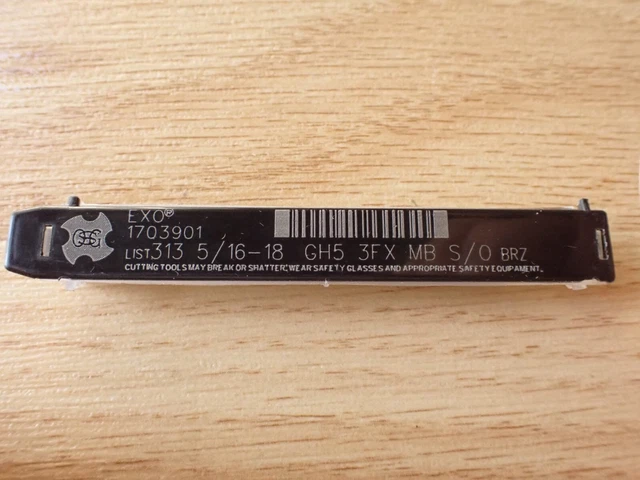 OSG 5/16-18 H5 Spiral Flute Mod Bottom ExoTap VC10 1703901