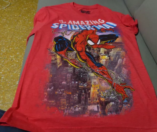 THE Amazing spiderman cartoons  marvel.com maglia T-shirt