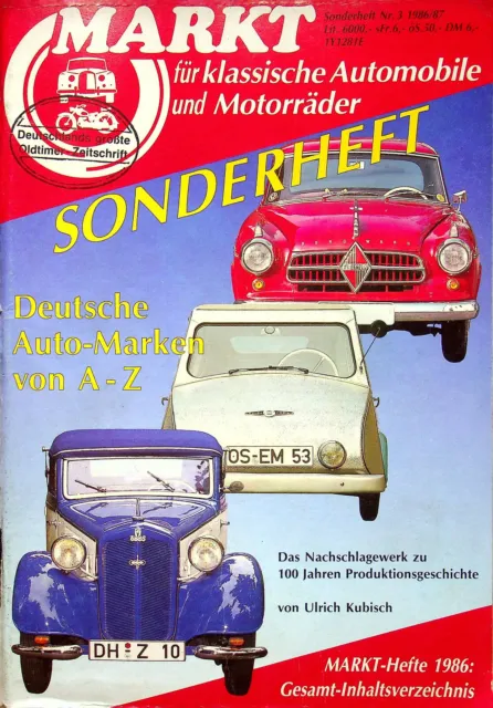 Oldtimer Markt Sonderheft Nr.3 - 1986