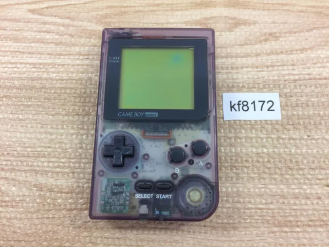 kf8172 Not Working GameBoy Pocket Clear Purple Game Boy Console Japan