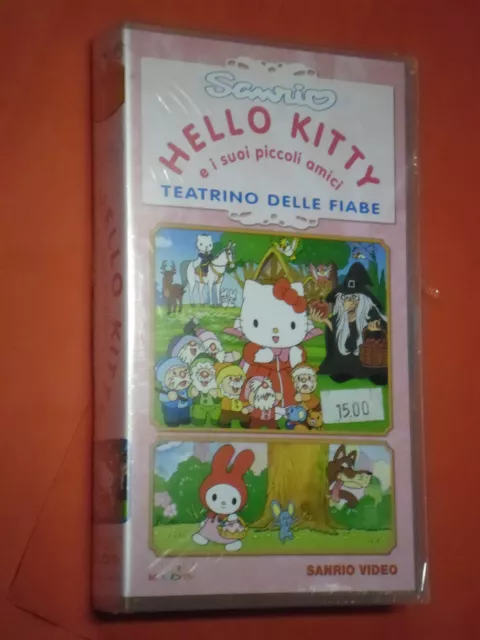 HELLO KITTY N° 1 VHS EDIZIONE ITA - videocassetta dynamic sigillato CARTONE