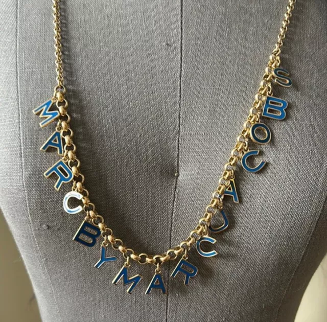 Marc Jacobs chain goldtone necklace