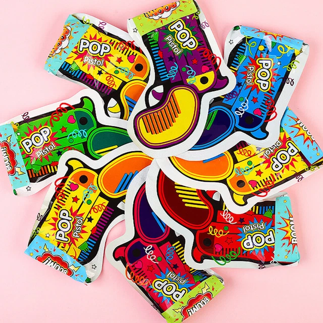 Cool giocattolo gonfiabile da tenere portineria fiore fuochi d'artificio pistola giocattolo coriandoli pop- -H7