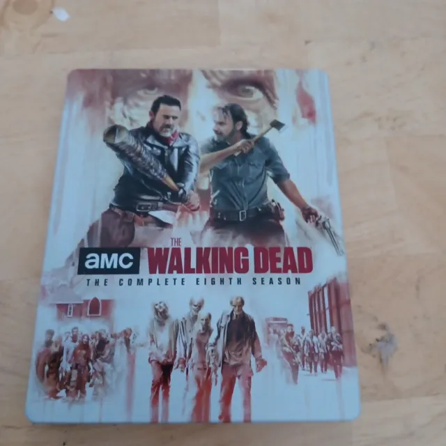 Amc The Walking Dead : The Complete Eighth Season Blu Ray Steelbook Brand New