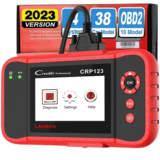 LAUNCH CRP123 CAR OBD2 Scanner Engine/ABS/SRS/AT Code Reader Diagnostic