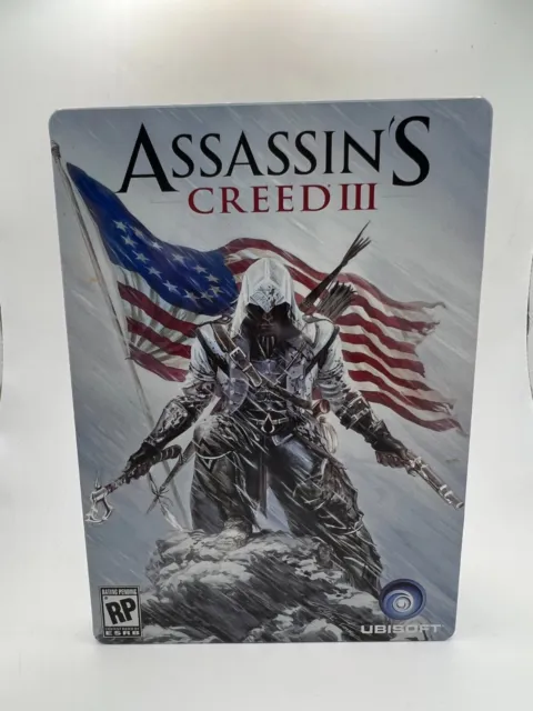 Assassins Creed III Steelbook Xbox 360 Complete CIB