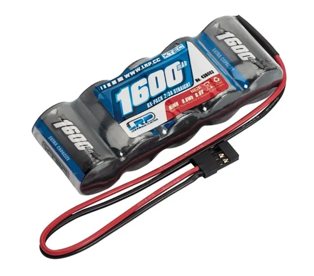 Lrp Xtec Rx-Pack " Empfänger Akku Straight Pack 6V 1600 Jr 430603