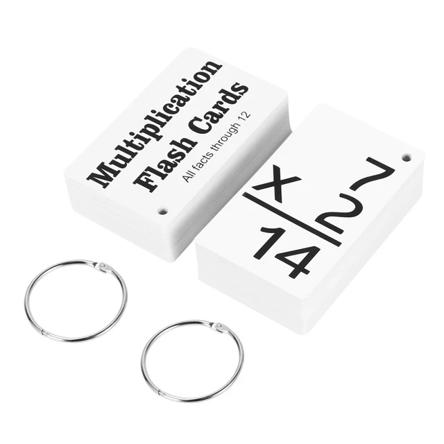 Tables De Multiplication Lot De 30 Cartes Effaçables Pour