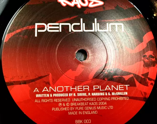 Pendulum - Another Planet - Drum & Bass 12” Vinyl Record Buy 1 Get Free Dj