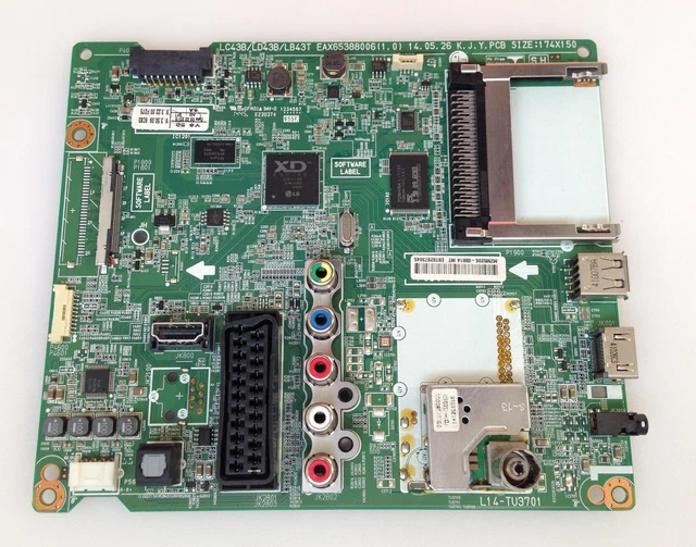 Carte Mère (main Board) Pour TV Haier LE32F9000C - Réf. 02-SHI06A-C003002 - Occasion Bon état