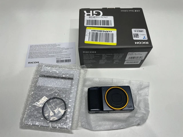Ricoh GR III Street Edition Metallic Gray APS-C Size Digital Camera