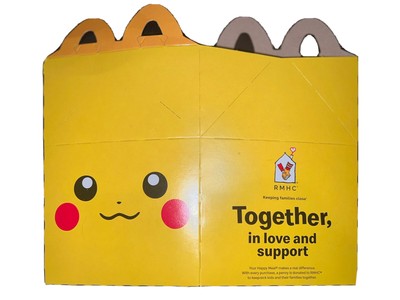 mcdonalds happy meal pikachu box