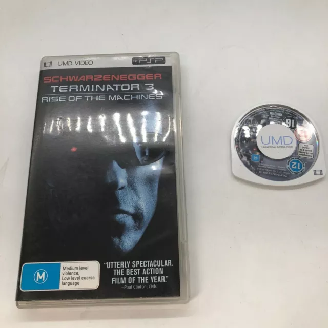 Terminator 3 Rise of the Machines PSP Playstation Portable UMD Video Movie