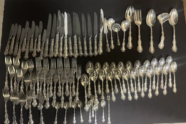 Strasbourg by Gorham Sterling Silver Flatware Set 86 Pieces