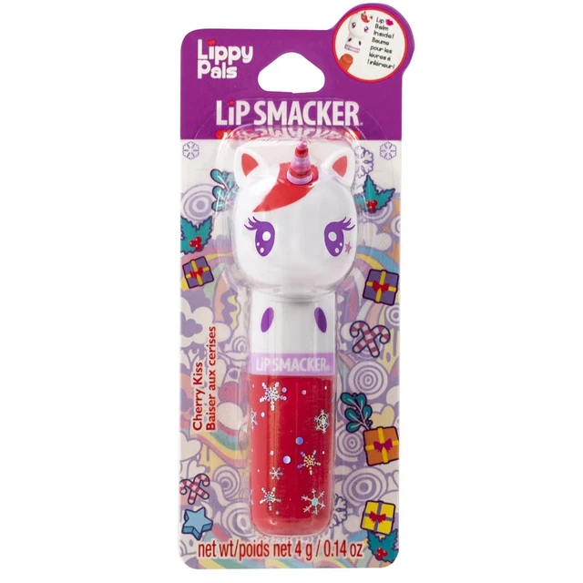 Lip Smacker Christmas Holiday Lip Balm Unicorn Lippy Pal Flavored Cherry Kiss