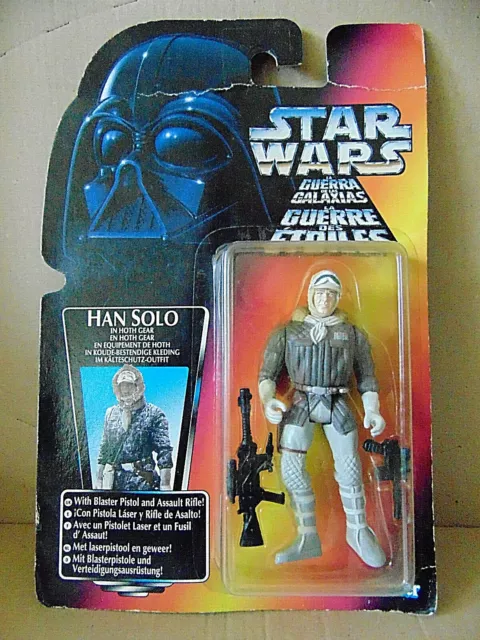 Kenner Star Wars Power Of The Force Han Solo With Lightsaber & Blaster Pistol
