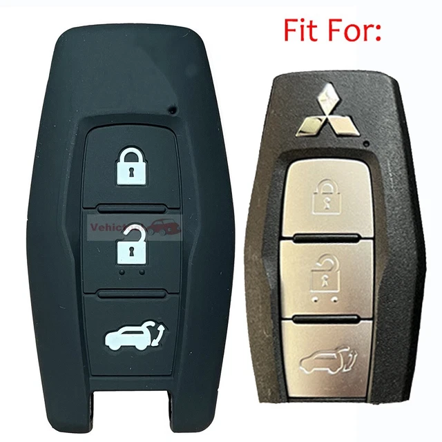 FIT MITSUBISHI 2022 2025 Outlander 3 Button Remote Key Fob Silicone