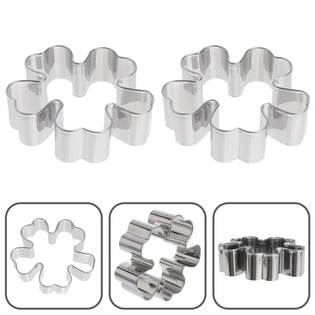 5 Pcs Teigschneider Keksformen Obstkuchen-Kekse Werkzeug Plätzchen Kind