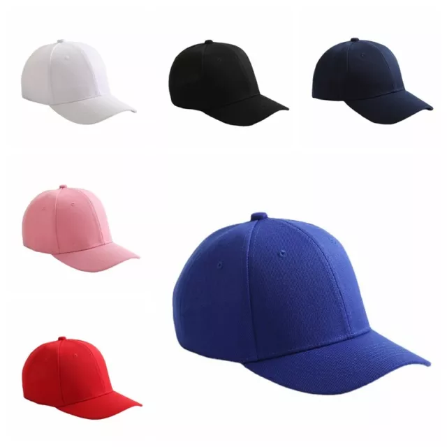 Enfants Garçons Filles Casquette Baseball Uni Bébé Chapeau Soleil Réglable pour 2