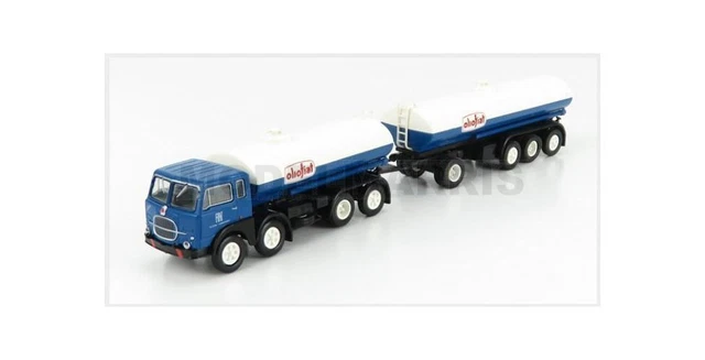 58543 Brekina Ho 1:87 Fiat 690 Mille-Pattes Avec Remorque Campari