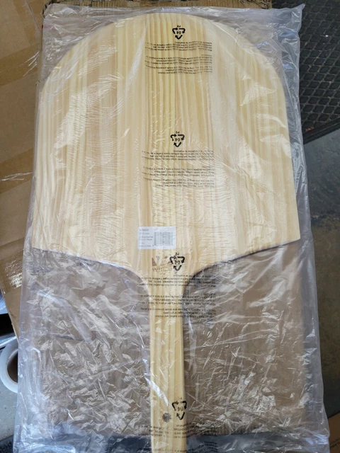 Winco 24-Inch Wooden Pizza Peel with 14-Inch by 15-Inch Blade Case of 12!