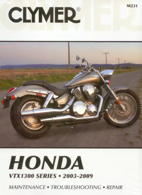 Honda VTX1300 Series 2003-2009 Clymer Workshop Manual