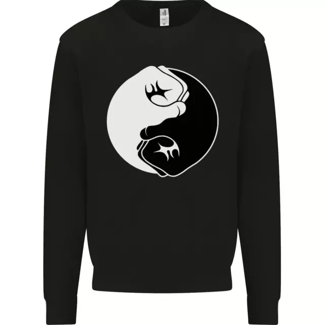 Taekwondo Fighter Mixed Martial Arts MMA Kids Sweatshirt Jumper