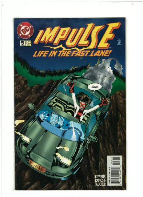Impulse #5 FN/VF 7.0 DC Comics 1995 Mark Waid & Humberto Ramos