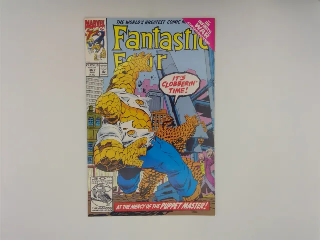 Fantastic Four #367 Marvel Comics 1992 VF Infinity War Crossover! FL