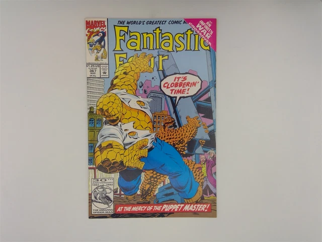Fantastic Four #367 Marvel Comics 1992 VF Infinity War Crossover! FL