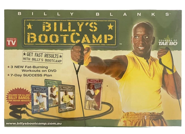 Billy Blanks Bootcamp Elite - Box Set (DVD's) pre-owned