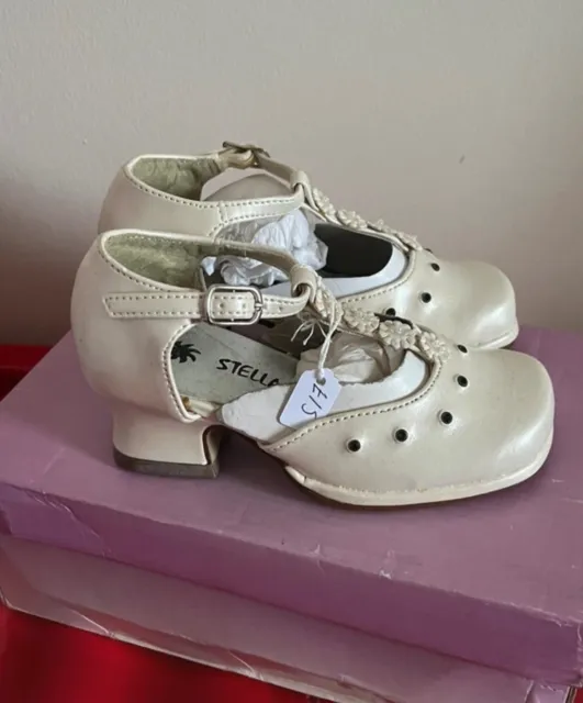 Girls Shoes Infant Size 5 Ideal For Wedding Party Christening Etc