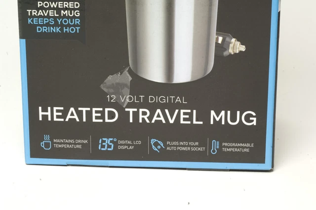 New Unopened Smartgear 12v Car Digital Heated Travel Mug 6