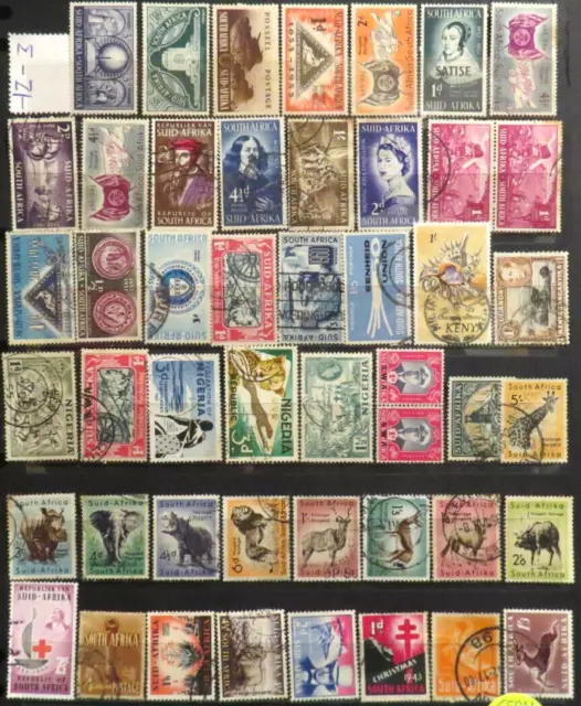 | BULK WORLD SOUTH AFRICA | ERA MIXTURE of AFRICAN USED / MINT STAMPS | SEP65 |
