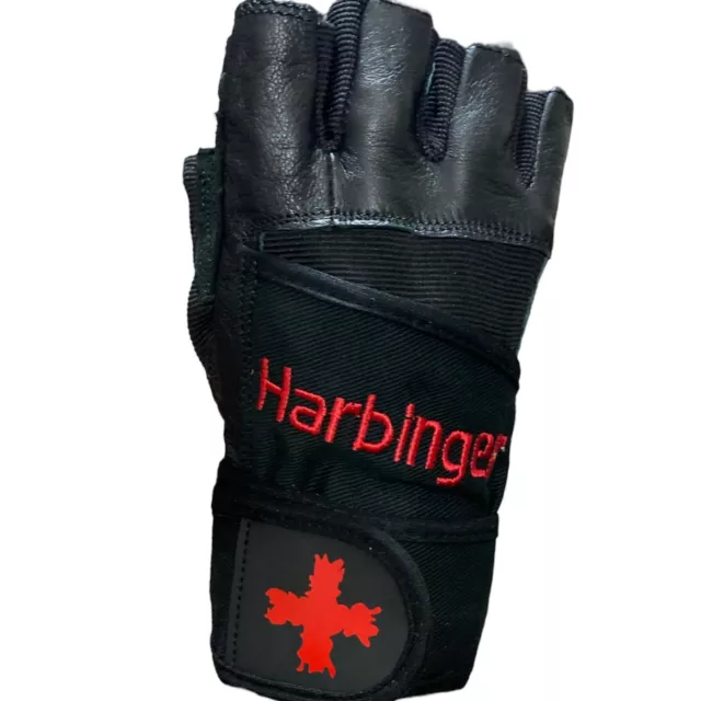 Harbinger Pro WristWrap Gloves - Workout Gloves - Fitness Gloves - NEW With tag