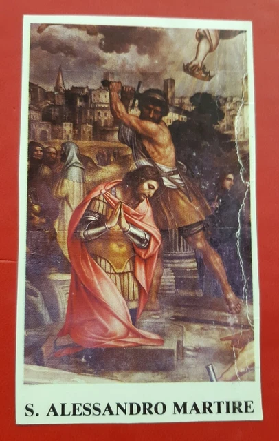 Santino SAN ALESSANDRO MARTIRE Patrono di Bergamo testimone della Fede