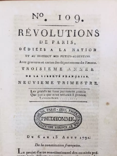 Fuite de Varennes Montmédy 1790 Constitution Robespierre Revolution Française